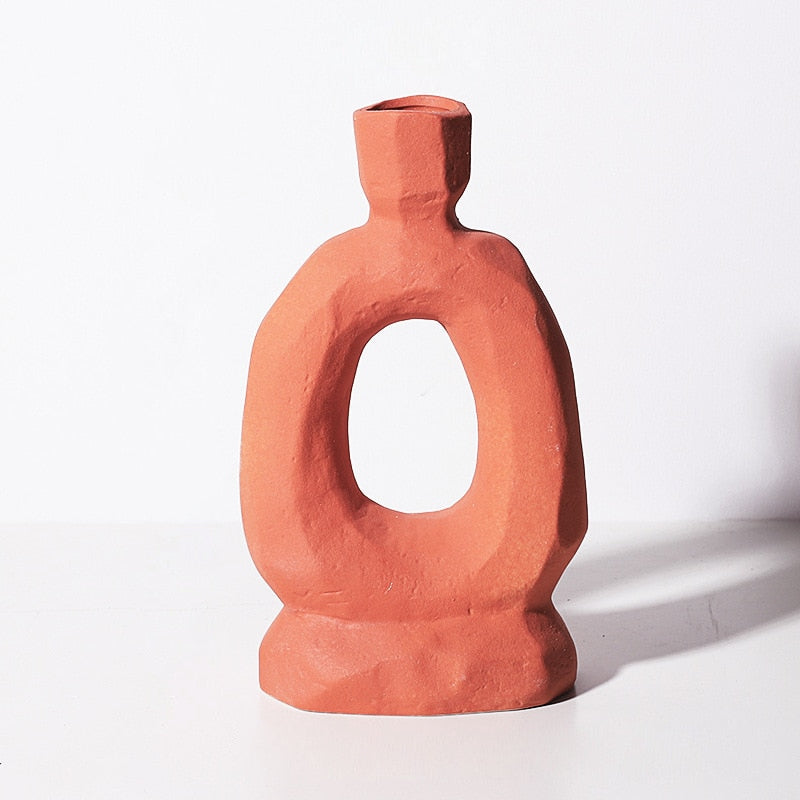 Attaya Textured Ceramic Vase