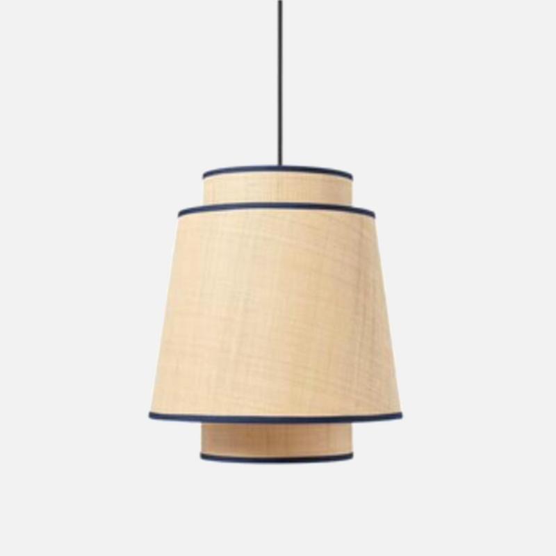 Bali Sculptural Rattan LED Pendant Light