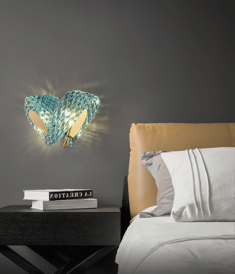 LED Flower Design Wall Lamp