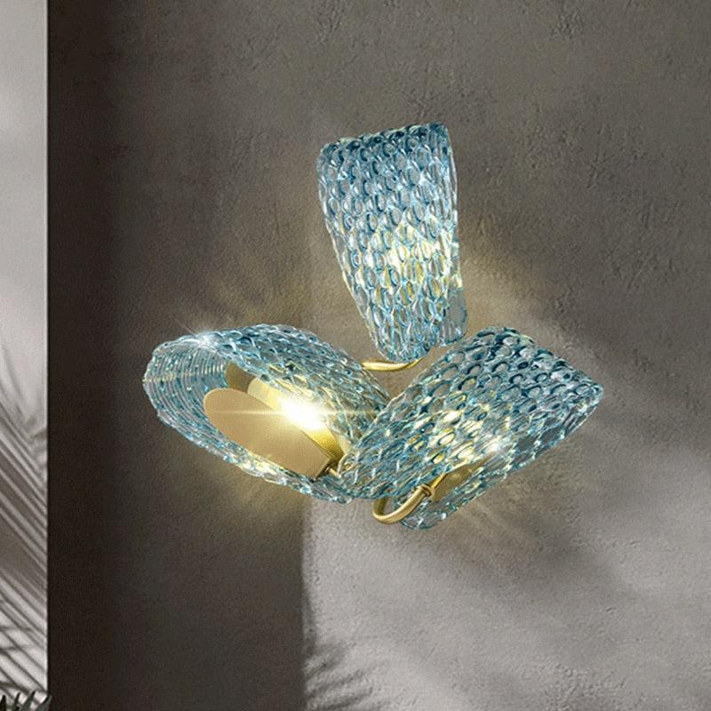 LED Flower Design Wall Lamp