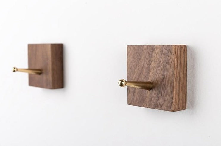 Square Walnut Rack