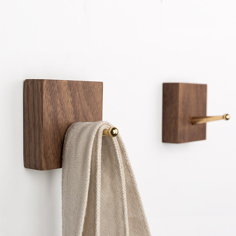 Square Walnut Rack