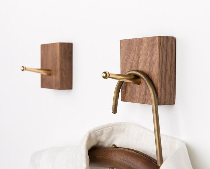 Square Walnut Rack