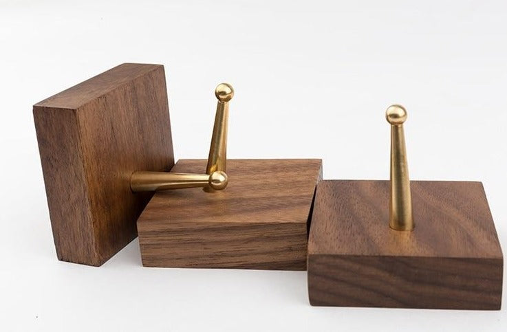 Square Walnut Rack