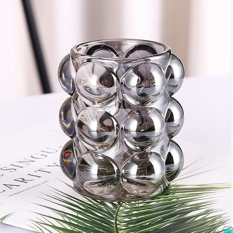 Glass Cosmetics Holder Organizer 