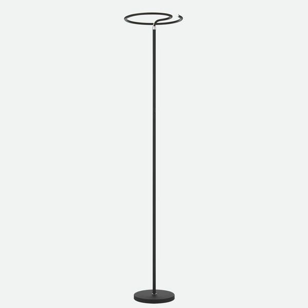 Canis LED Black Floor Lamp