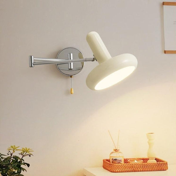 Capsule White Retro Wall Lamp