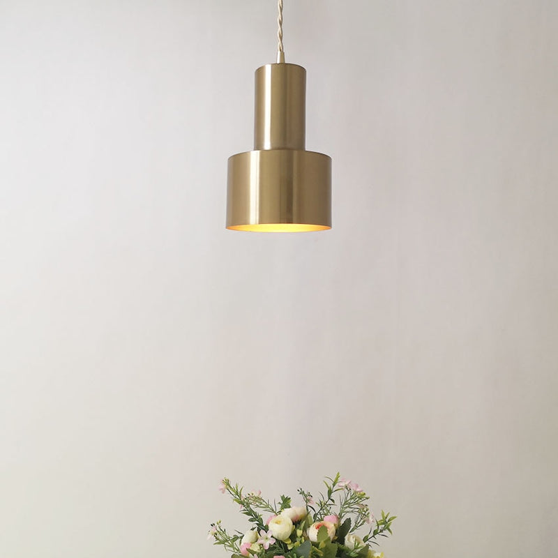 Round Gold Plated Wall Lamp