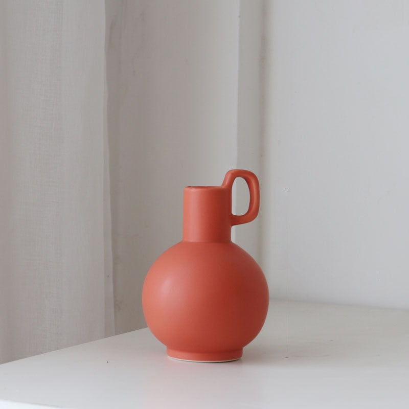 Coraline Organic Shape Ceramic Vase