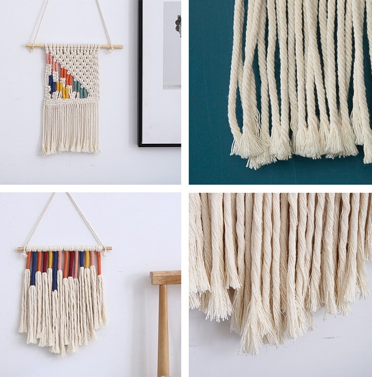 Handmade Hanging Tapestry Boho Design Wall Decoration