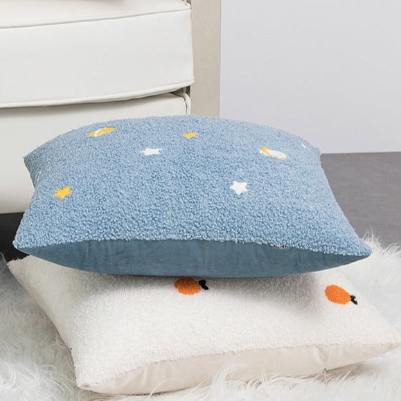 Cute Shapes Felt Pillow Covers