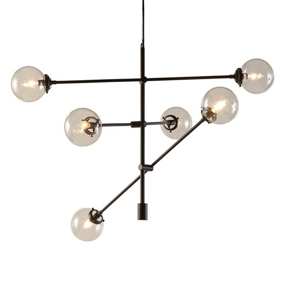 Cyrus Light Architectural Metal Chandelier