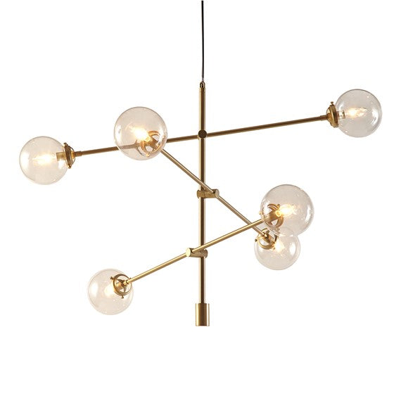 Cyrus Light Architectural Metal Chandelier