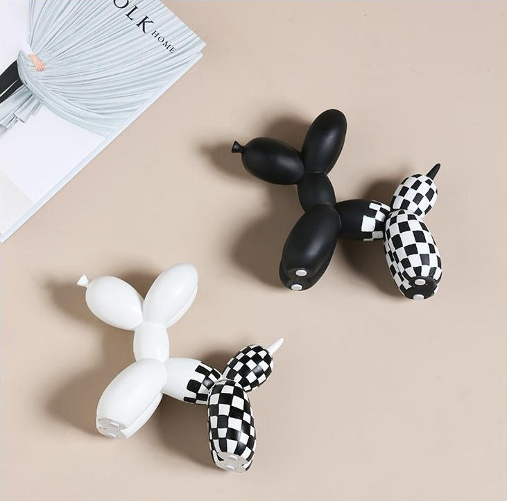 Jeff Koons Balloon Dog Sculpture Accent for Home Decor