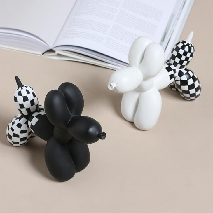 Jeff Koons Balloon Dog Sculpture Accent for Home Decor