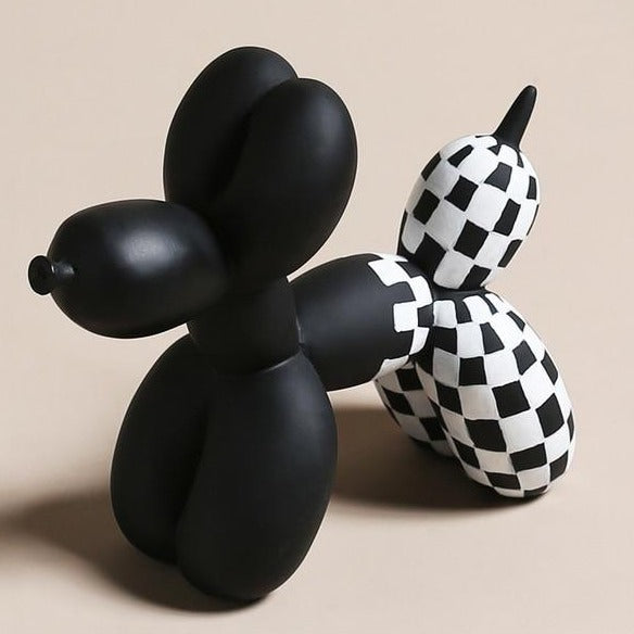 Jeff Koons Balloon Dog Sculpture Accent for Home Decor