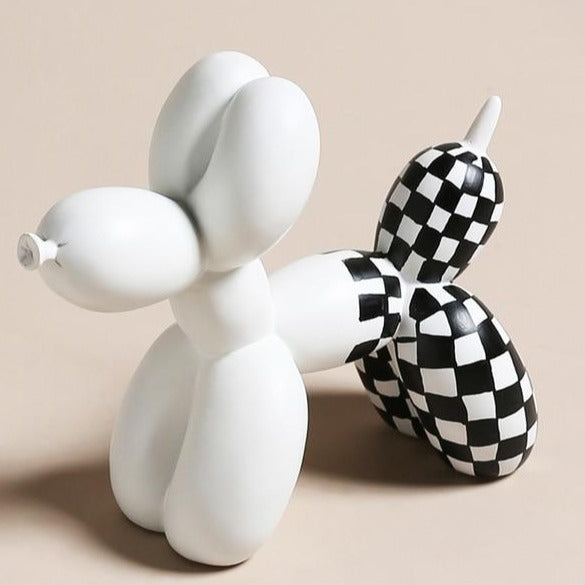 Jeff Koons Balloon Dog Sculpture Accent for Home Decor 