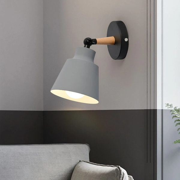 Wall Sconce black and grey