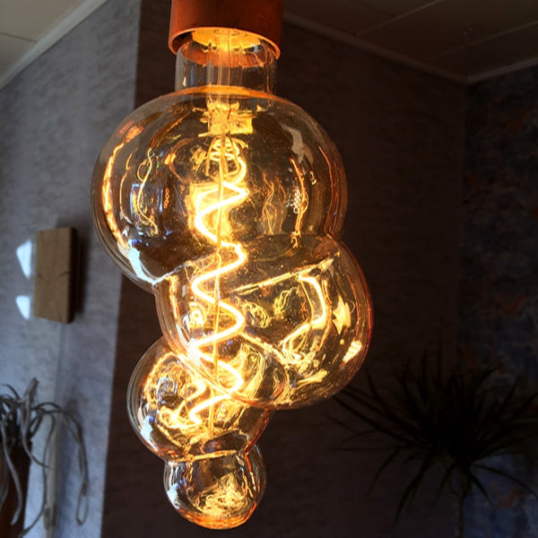 LED Glass Bulb Pendant Light