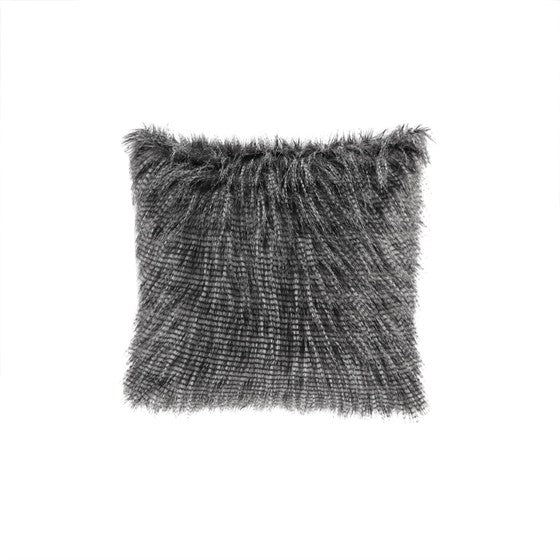 Edina Faux Fur Square Pillow