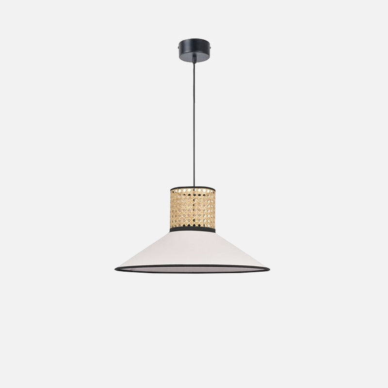 Edo Rattan Modern Pendant Lights