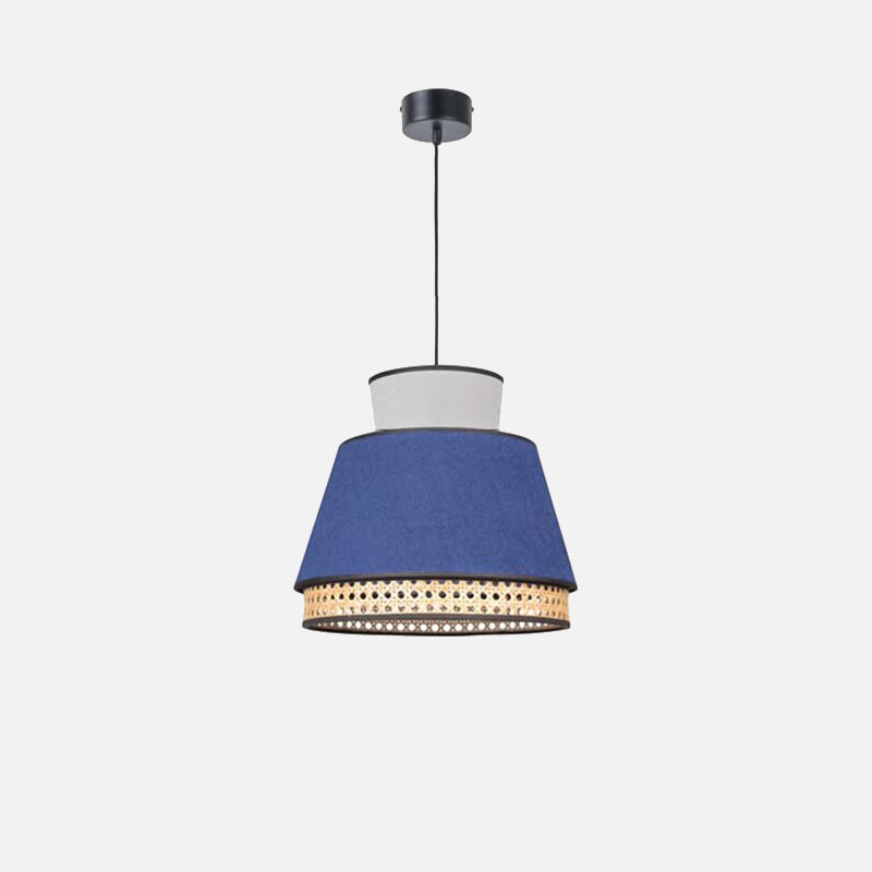 Edo Rattan Modern Pendant Lights