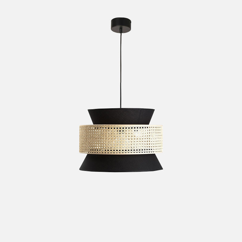 Edo Rattan Modern Pendant Lights