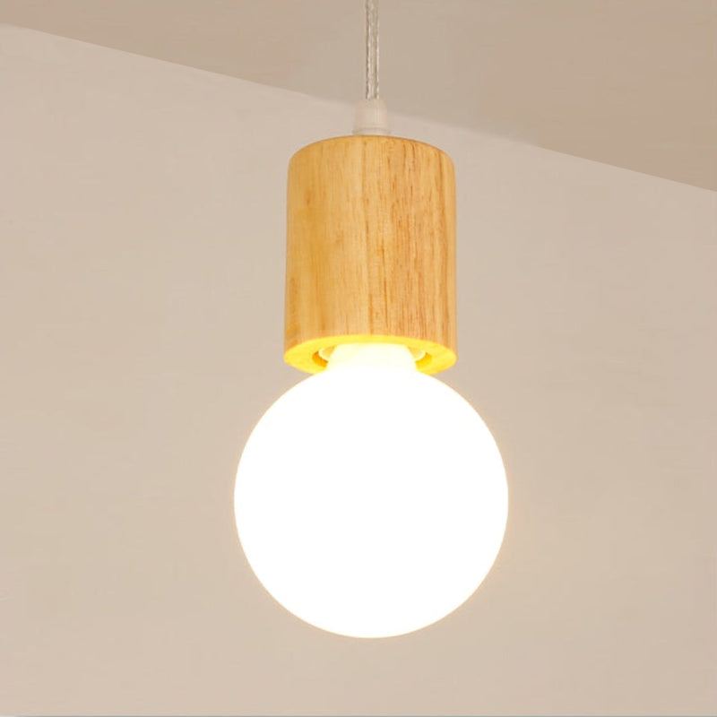 Lampes suspendues modernes en rotin Edo