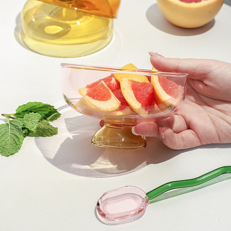 Ice Cream Bowl Glass