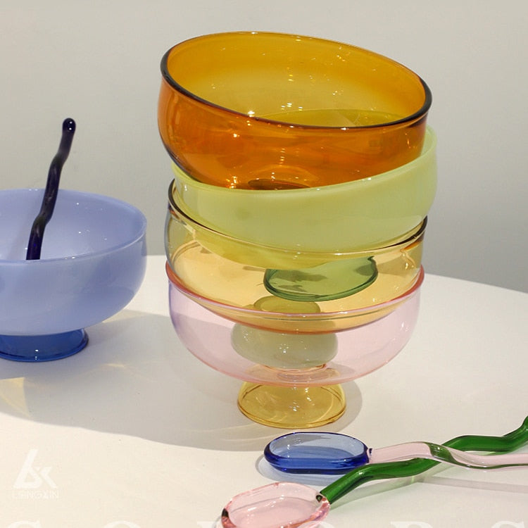 Ice Cream Bowl Glass