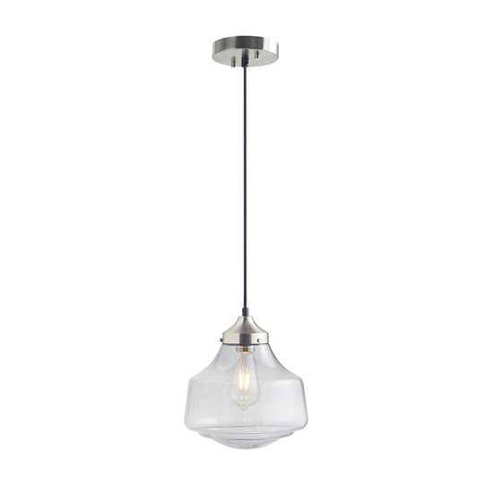 Elm Bell Shaped Glass Pendant Lamp