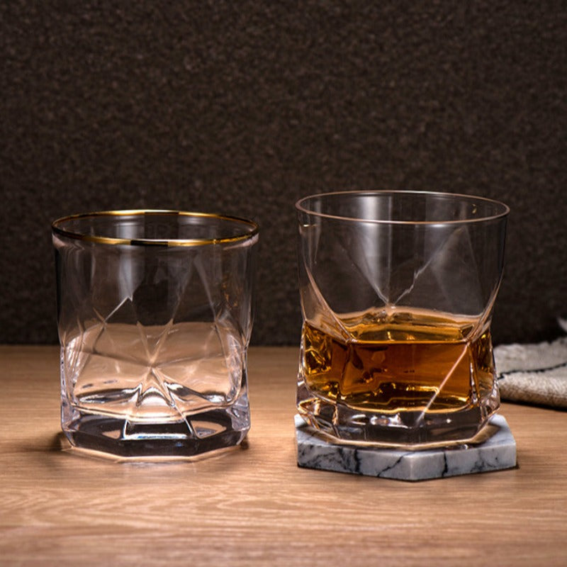 Crystal Drinkware Whiskey Liquor  Glass 