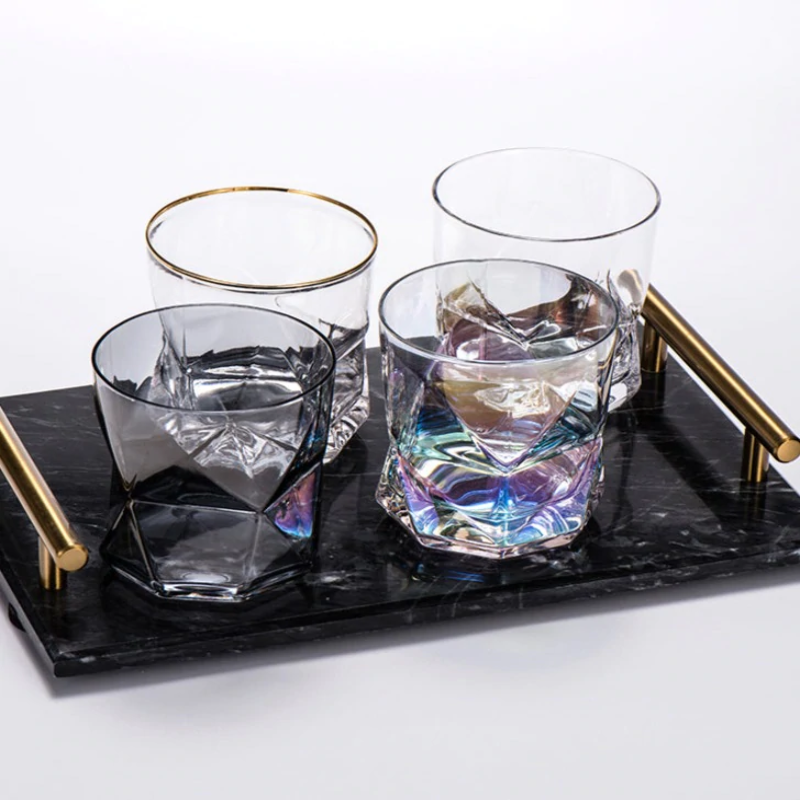 Crystal Drinkware Whiskey Liquor  Glass 