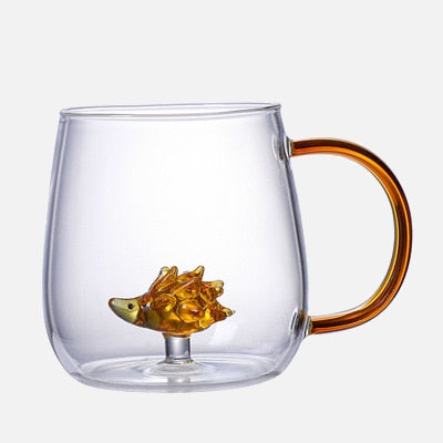 Farmland 3D Animal Glass Drinking Cups