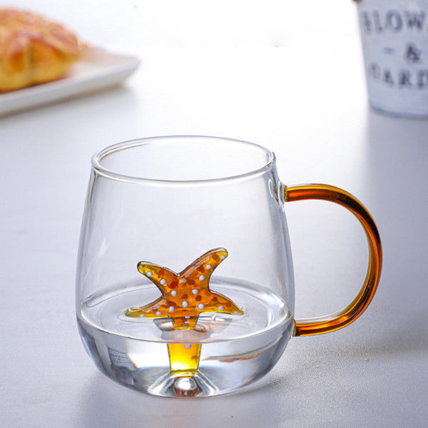 Farmland 3D Animal Glass Drinking Cups