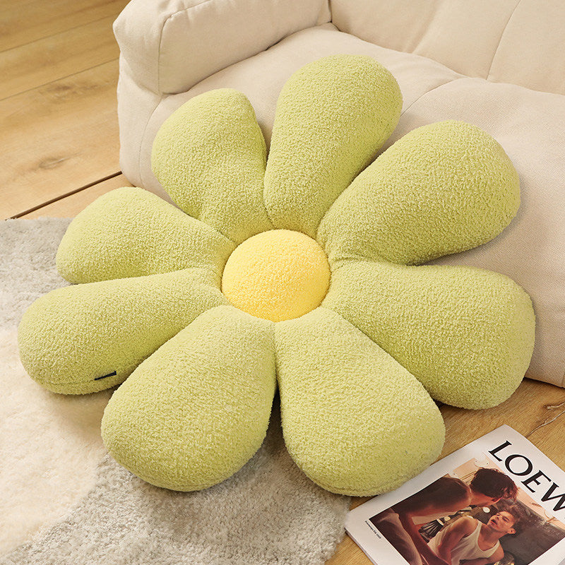 Flower Soft Pillow Stuffed Seat Cushion 