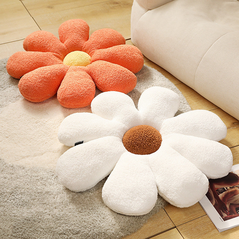 Flower Soft Pillow Stuffed Seat Cushion 