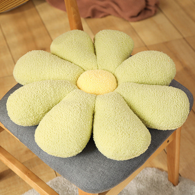 Flower Soft Pillow Stuffed Seat Cushion 