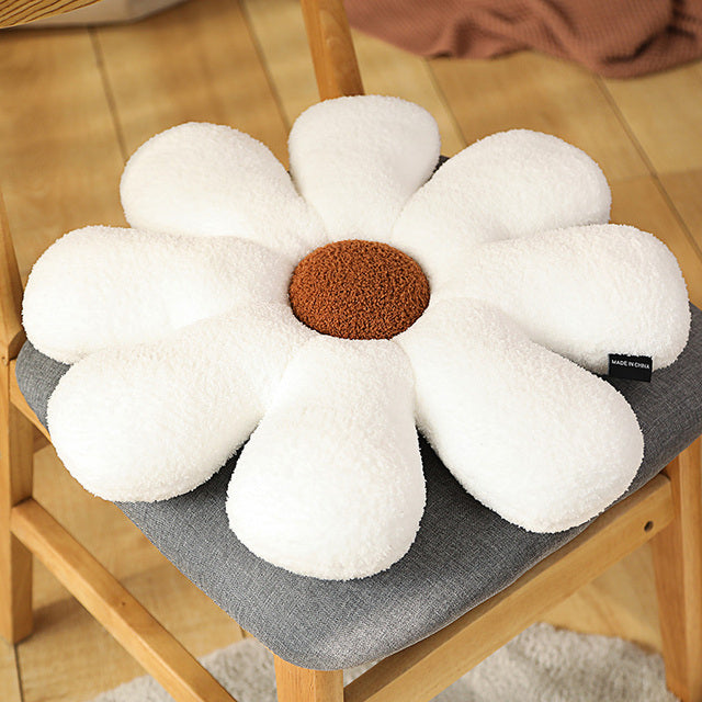 Flower Soft Pillow Stuffed Seat Cushion 