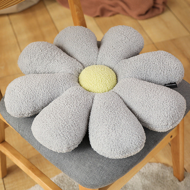 Flower Soft Pillow Stuffed Seat Cushion 