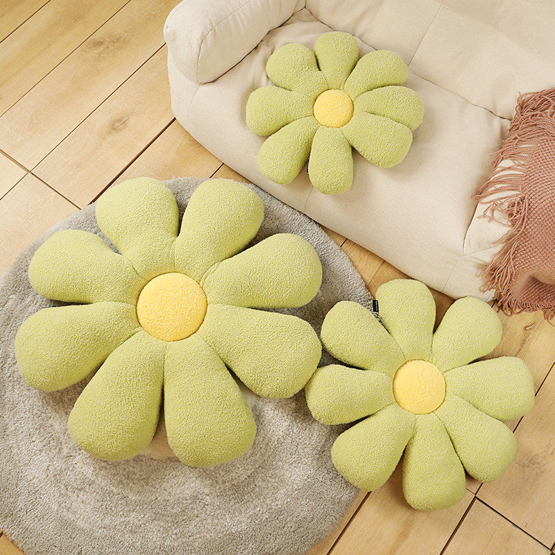 Flower Soft Pillow Stuffed Seat Cushion 