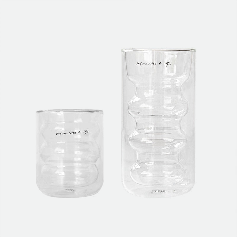 Drinkware Glass Hot Water Creative Collar Cup