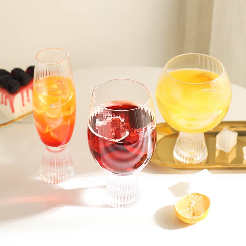 Drinkware Cocktail Round Glass Goblet 