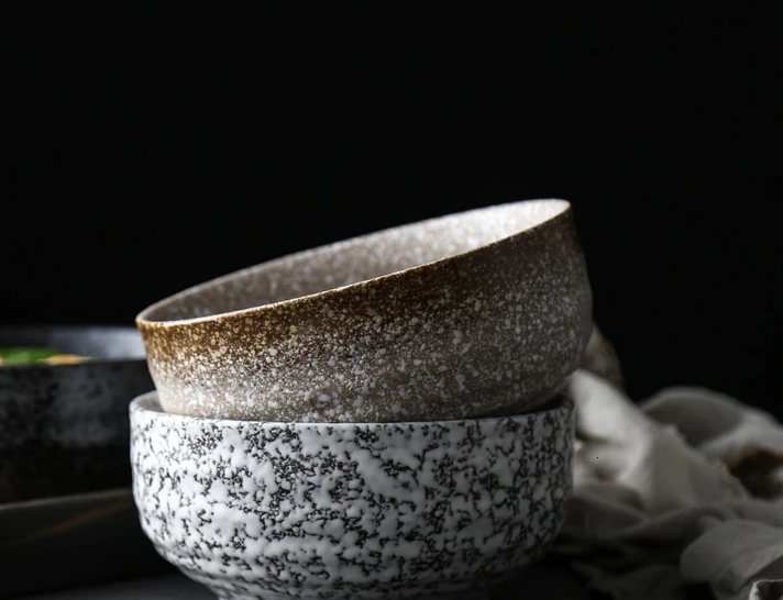 Japanese Artisanal Bowls For Classic Kitchen and Serving