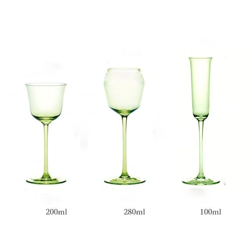 Dinnerware Crystal Champagne Glasses Cups Wine Glass