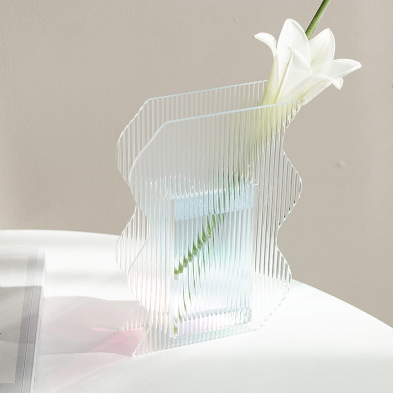 Acrylic Transparent Flower Vase