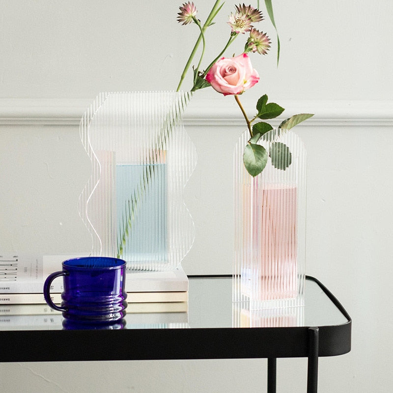 Acrylic Transparent Flower Vase