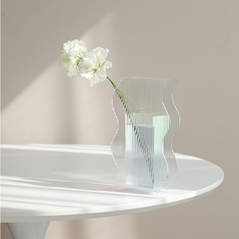 Acrylic Transparent Flower Vase