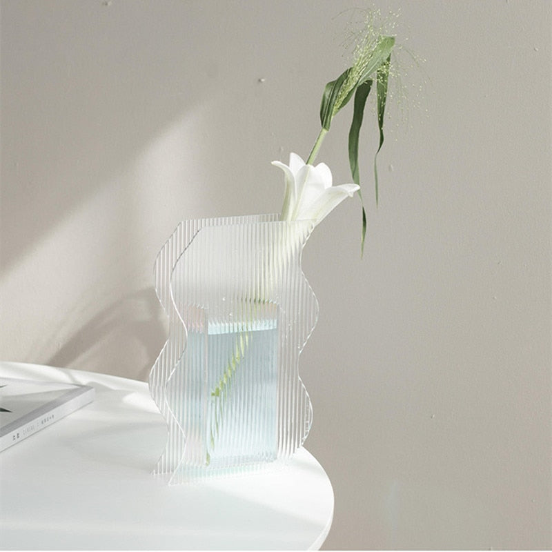 Acrylic Transparent Flower Vase