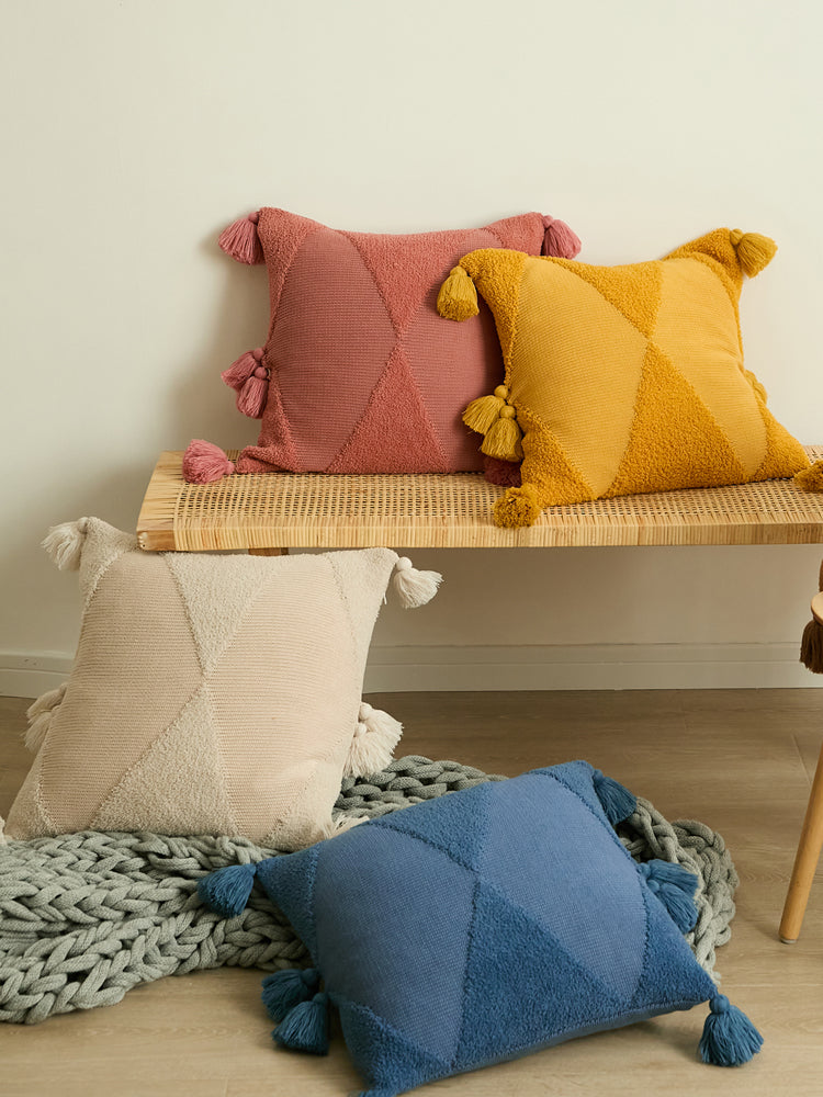 Soft Knitted Cushion Pillow Cover for Sofa Bed